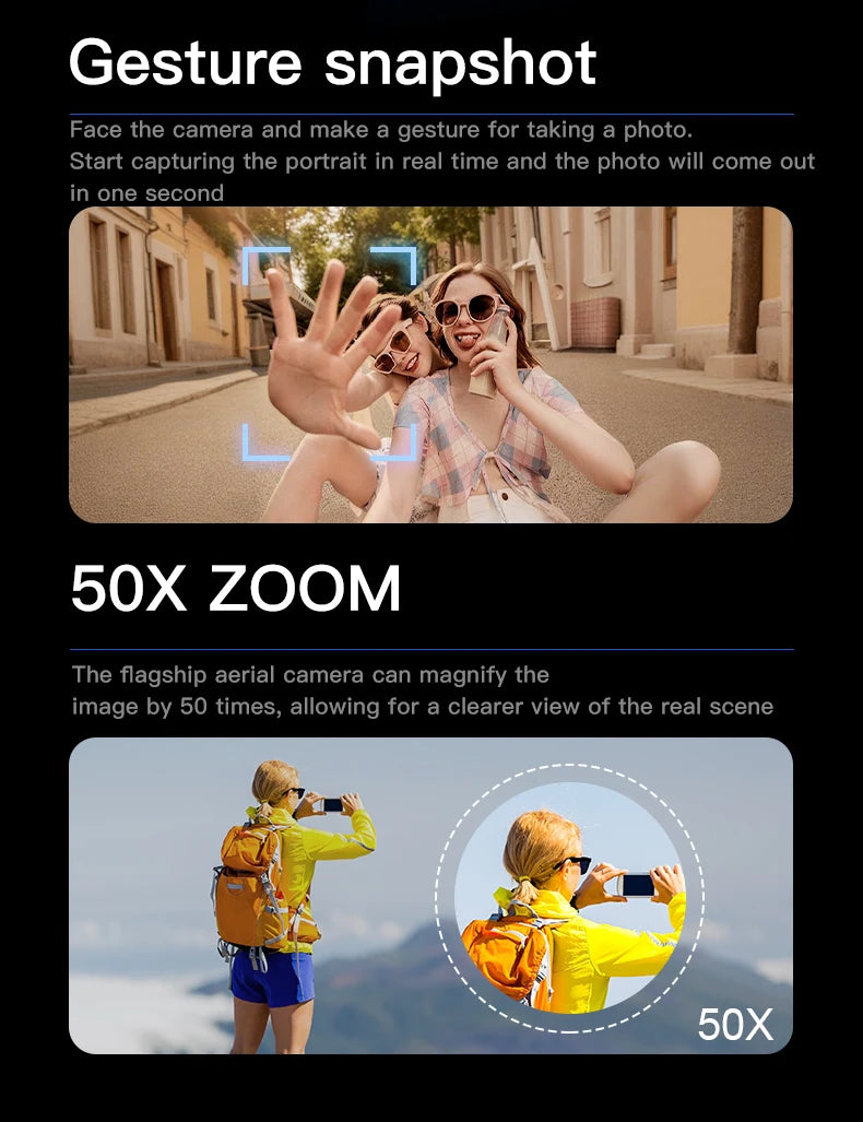 Tidesmit X226 4K Camera Drone with GPS and Obstacle Avoidance Tidesmit