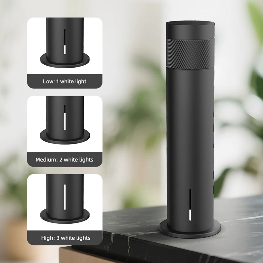 Home Waterless Essential Oil Diffuser Smart Aroma Scent Diffuser APP Control Large Coverage for Hotel Living Room Office Bedroom