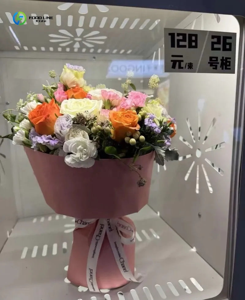 Tidesmit Smart Flower Vending Machine 100V-240V EU Plug 5-8 Bouquets