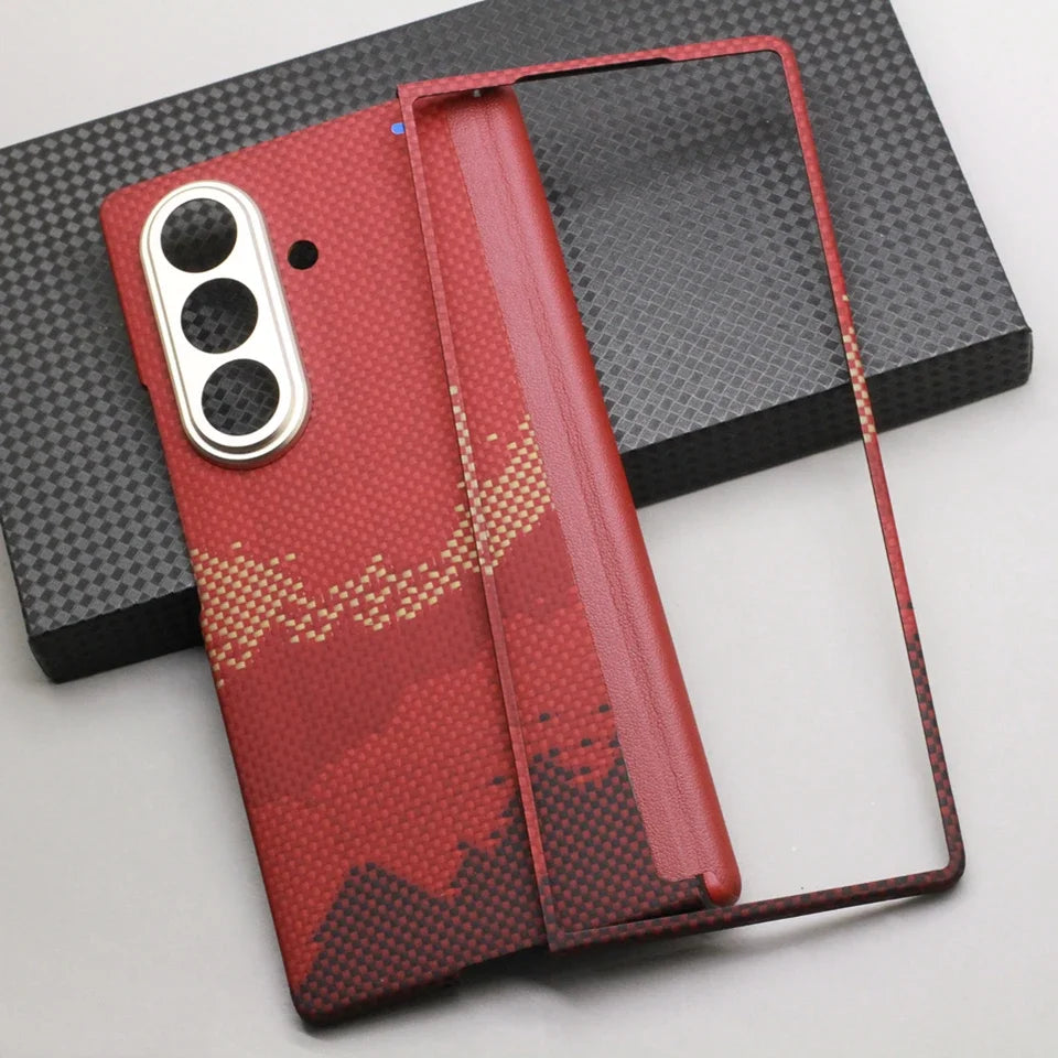 Samsung Galaxy Z Fold 7 Aramid Fiber Case | Slim Shock-Absorbing Cover Tidesmit