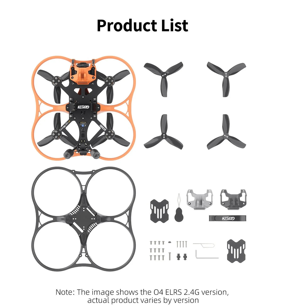 Cinelog30 V3 O4 Pro 4K Camera Drone with Obstacle Avoidance Tidesmit