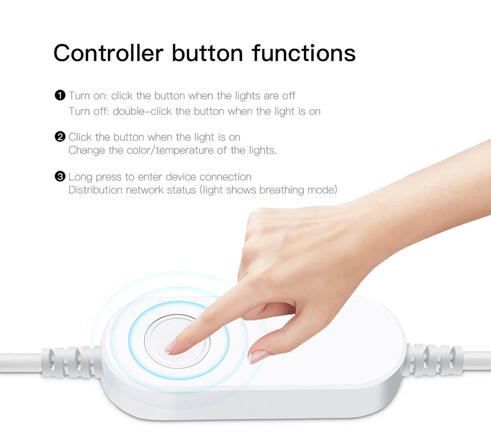 ZigBee 3.0 Wifi COB LED Strip Smart Tuya 5V USB Light Neon LED Tape With Dimmable Dimmer LED Controller Alexa Lamp Cabinet Decor