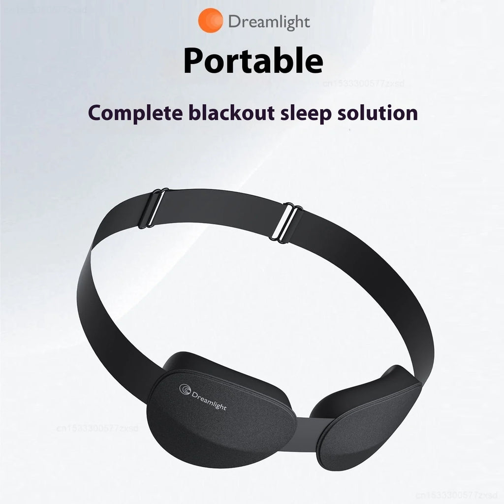 Dreamlight 3D Travel Eye Mask Sleep Blackout 3D Stereoscopic Sleep Aid Portable for Men Women Portable Storage Blindfold