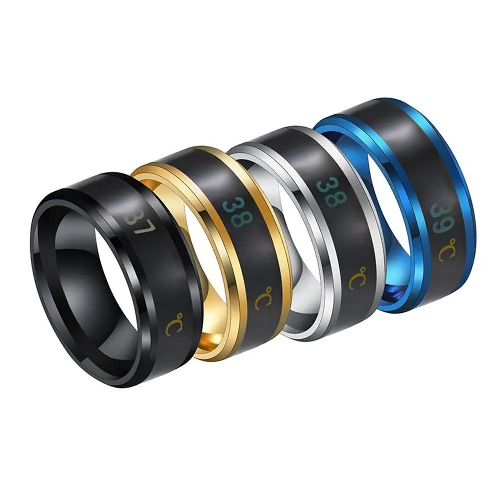 Smart Health Ring - Real Time Biometric Sensor Fitness Tracker Tidesmit