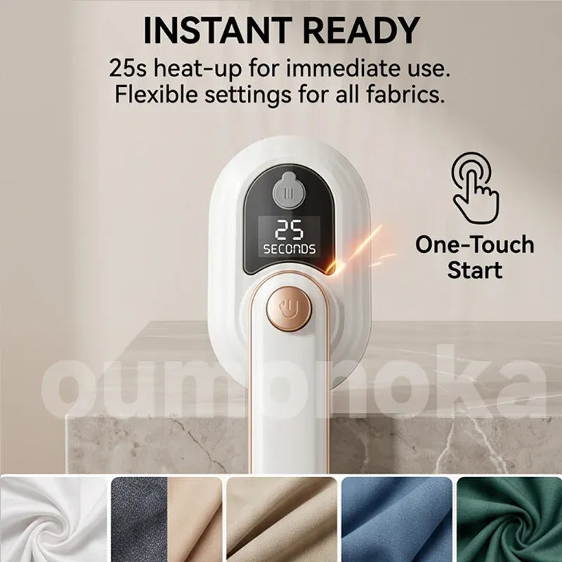 Tidesmit Handheld Garment Steamer and Mini Steam Iron 220V