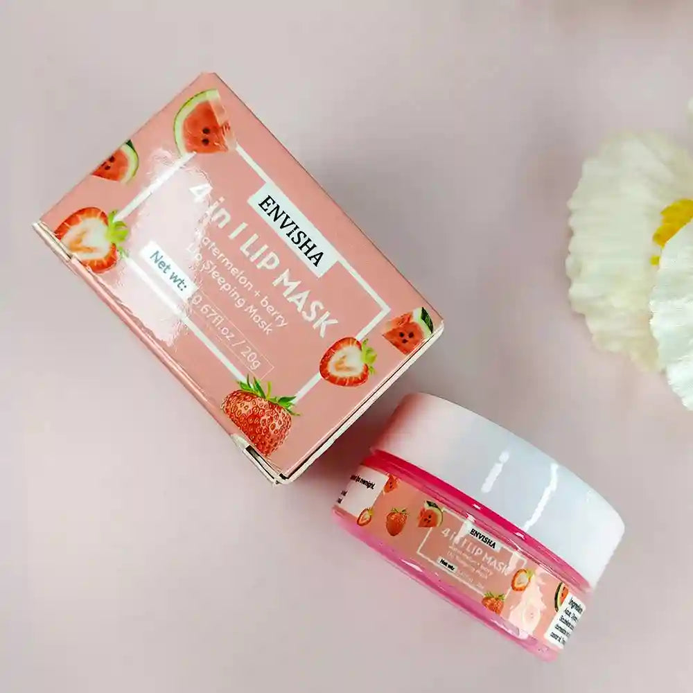Exfoliating Lip Mask and Scrub Set - Nourishing Lip Care Treatment Lip Care Tidesmit