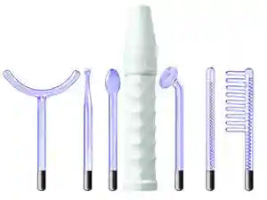 High Frequency Facial Wand: Acne Treatment & Skin Tightening - Purple Eye Massage Instrument Tidesmit