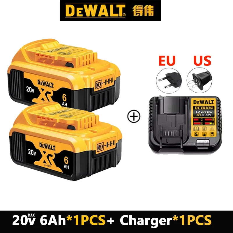 DeWALT 100% Original Battery 20V/60V 9000mAh MAX FlexVolt for DCB200 DCB205 DCB206 DCB209  Power Tool Battery Air Transpor