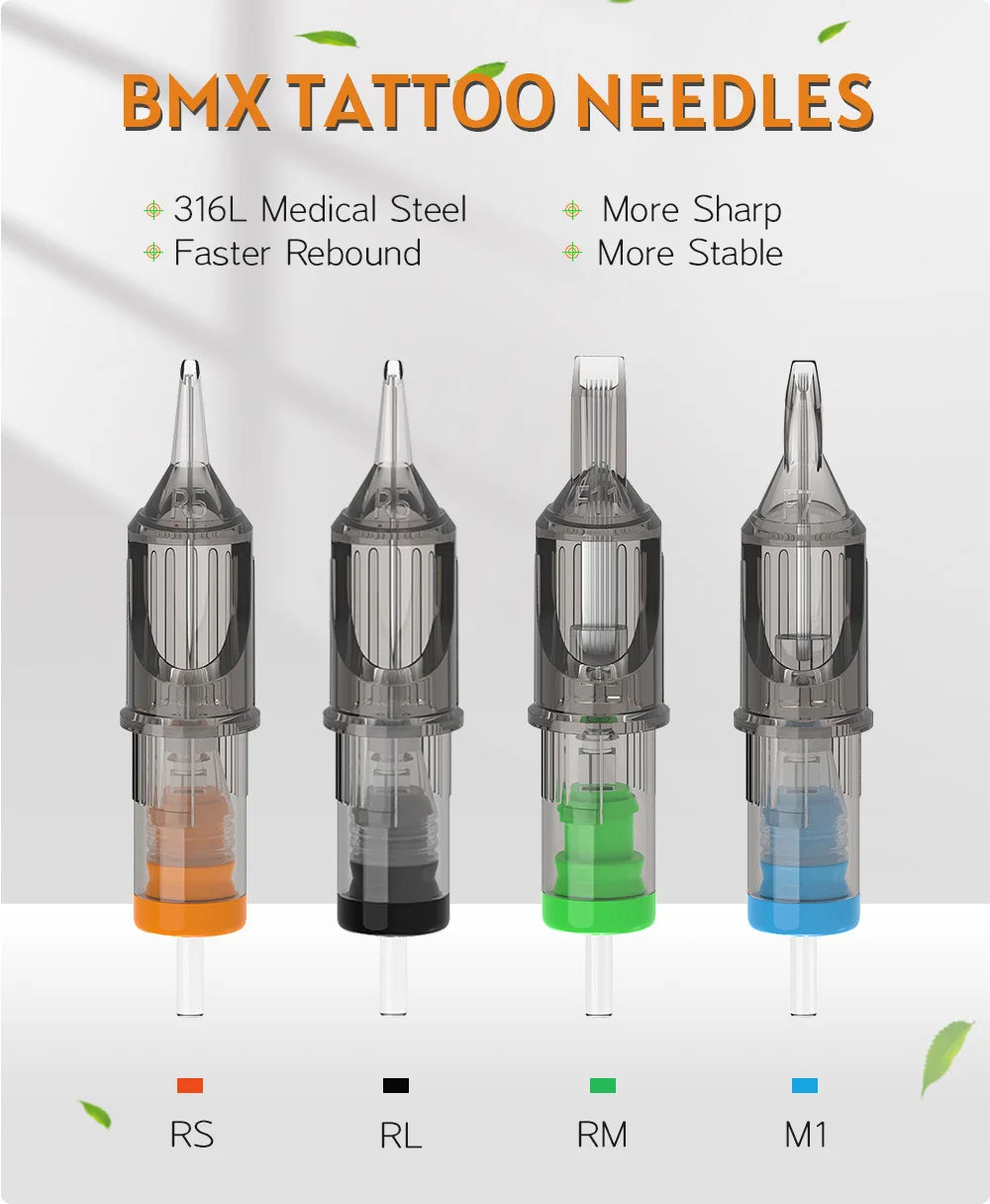 Permanent Makeup Needles - Sterile Disposable Cartridges by Tidesmit Permanent Makeup Machines Tidesmit