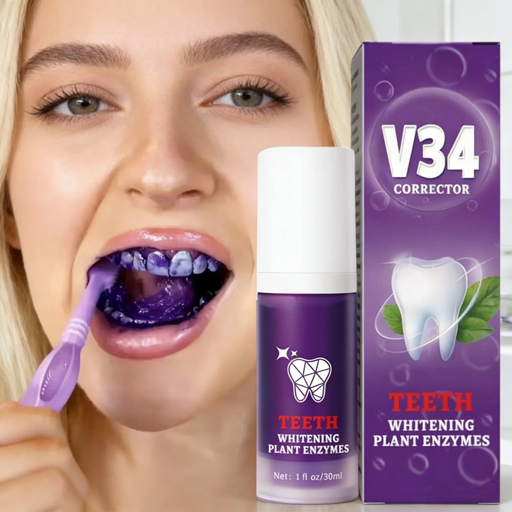Tidesmit professional teeth whitening tool for effective stain removal and fresh breath oral hygiene