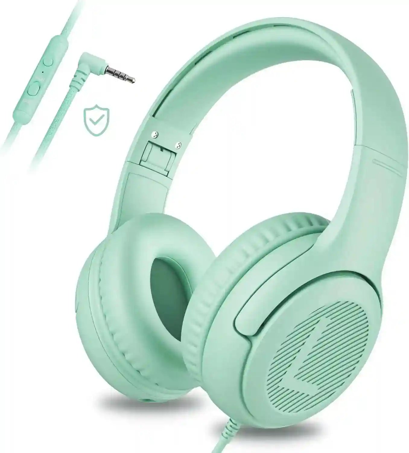 Gaming Headset with Microphone: Stereo Over-Ear Audio for Pro Gamers Green Tidesmit