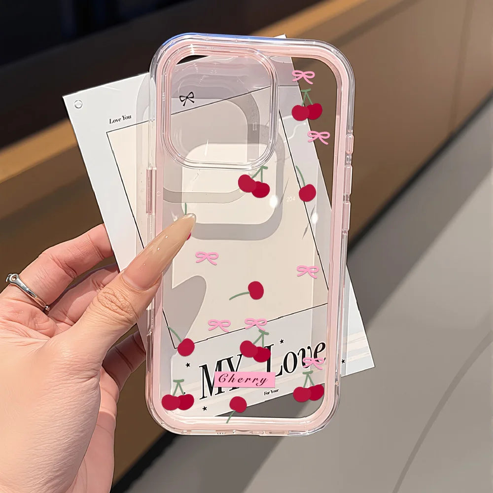 Pink Phone Case for iPhone 17 Pro Max - Shock-Absorbing Slim Cover Pink NG29 Tidesmit
