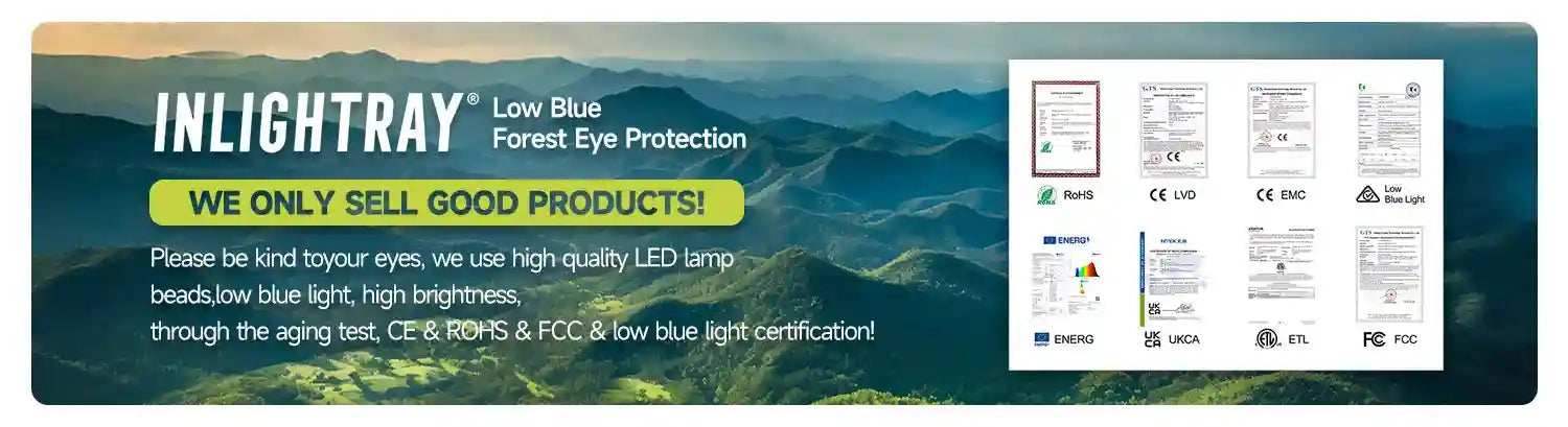 LED Eyelash Extension Light - Adjustable Half Moon Beauty Lamp Tidesmit