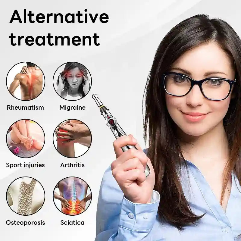 Electric Acupuncture Massage Pen for Targeted Muscle Relief - Tidesmit Back Massage Instrument Tidesmit