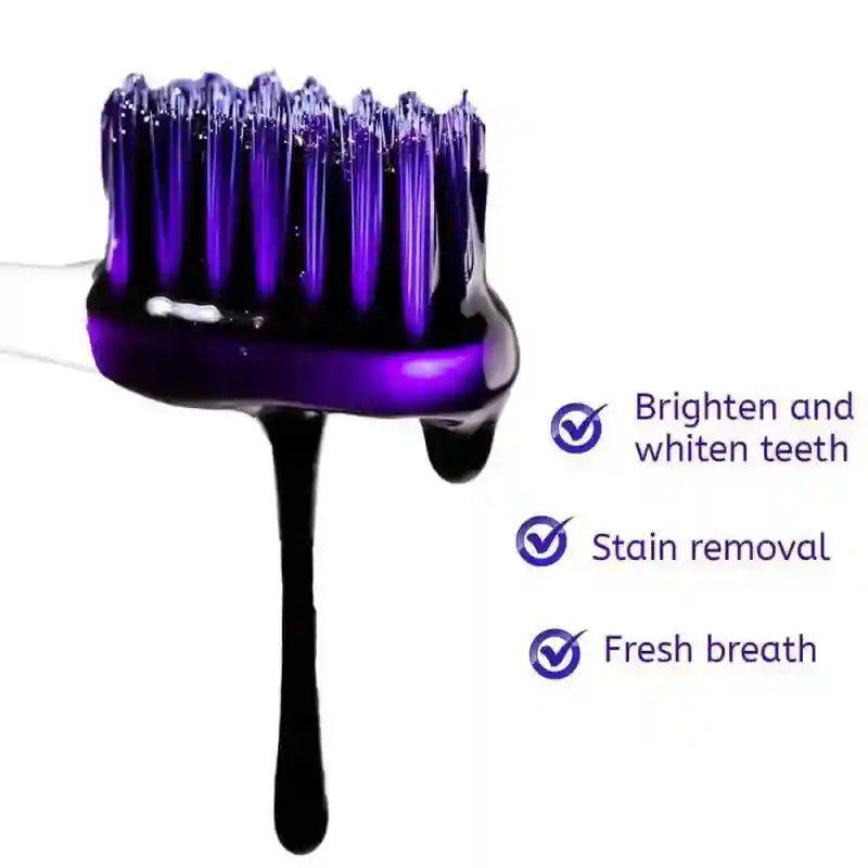 Tidesmit 45ml Smilekit purple teeth whitening mousse for tartar removal and fresh breath oral hygiene