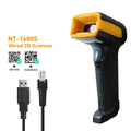 1680S USB 2D Barcode Scanner,Wired Automatic QR Code Scanner with Long USB Cable for POS Mobile Payment,Supermarket,Warehouse