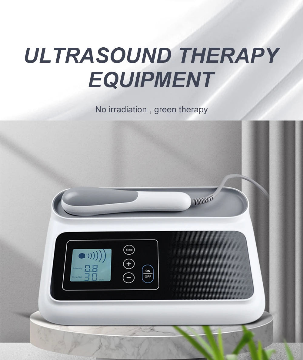 Ultrasonic Therapy Machine: 1MHz Deep Tissue Relief & Muscle Device Body Shaping Massage Equipment Tidesmit