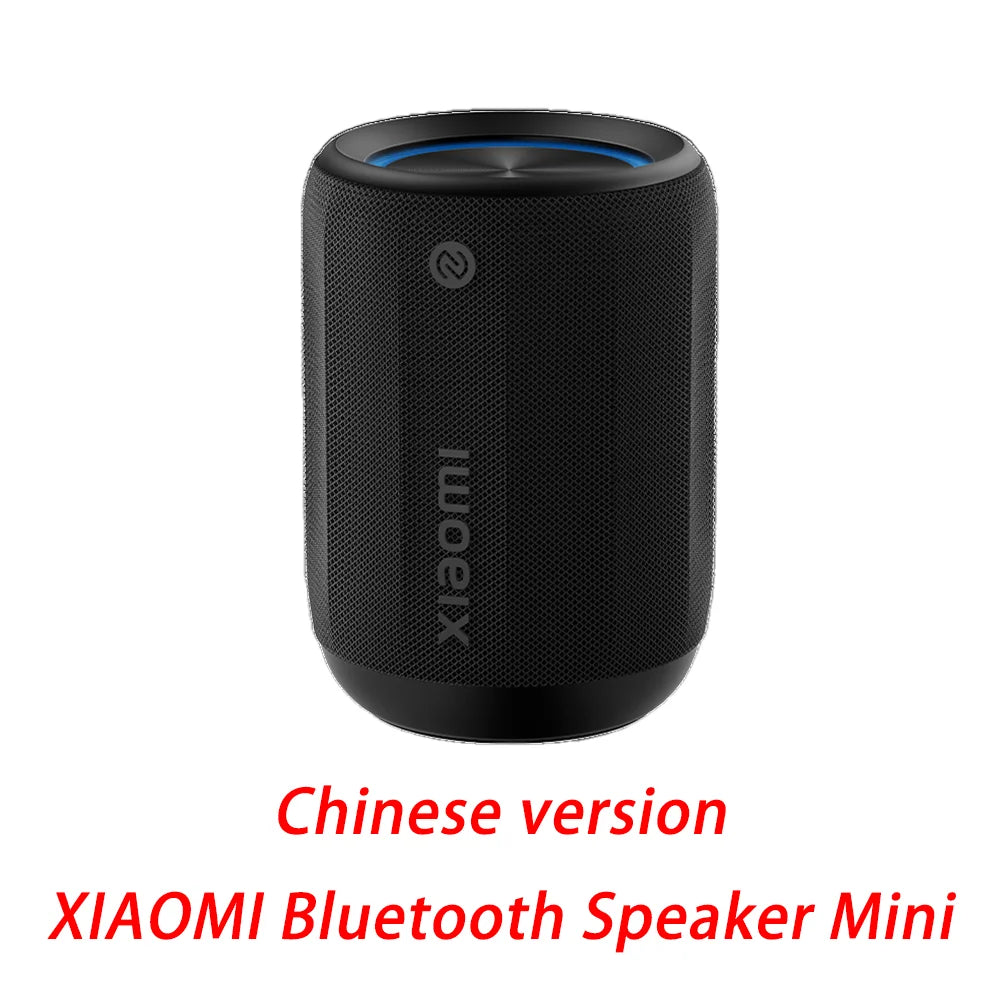 Original Xiaomi Bluetooth Speaker Mini is compact and portable, with an RGB ambient light ring offering customizable colors CN.