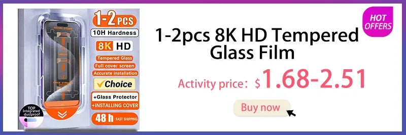 Privacy Screen Protector for iPhone 16 - Anti-Glare & Case Friendly Tidesmit
