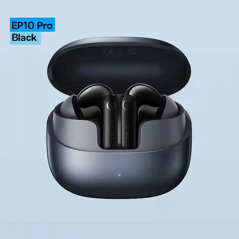 M2s Active Noise Cancelling Wireless Earbuds Bluetooth 5.3 EP10 Pro Black Tidesmit