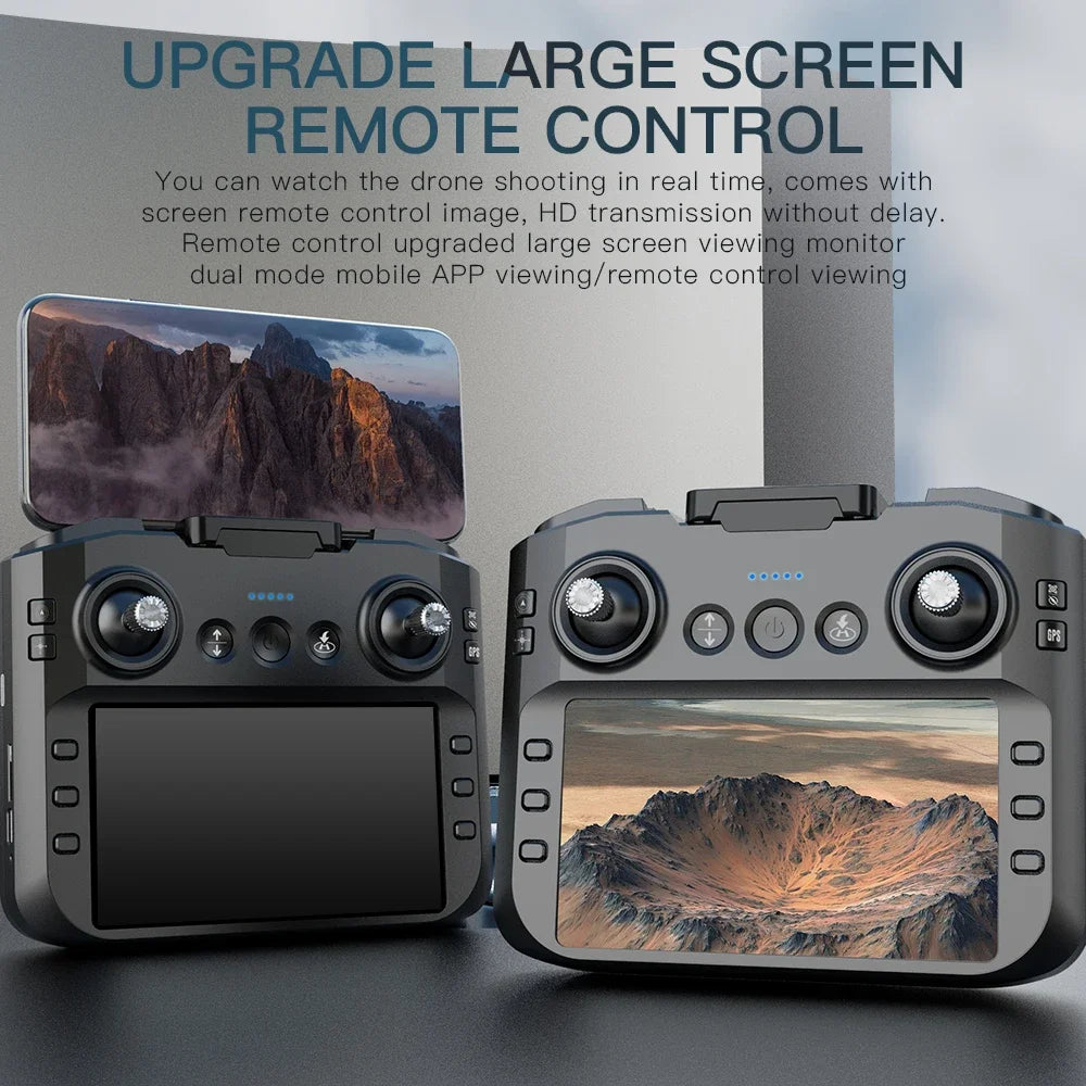 GPS Drone with 4K Camera and Screen Remote - SG109 Series Tidesmit