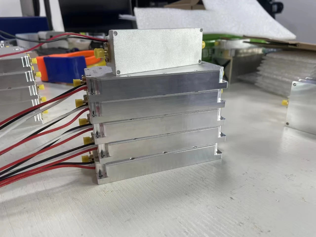 RF Power Amplifier Module 50W SMA for Long-Range Drone Signal Booster Tidesmit