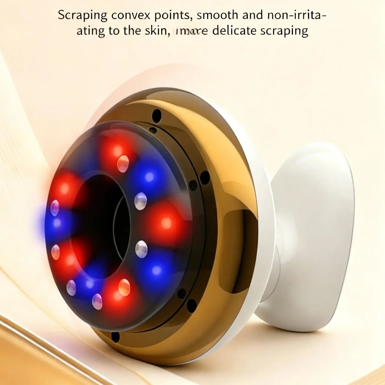 Electric Meridian Massage Brush for Body Shaping - Gold Edition Body Shaping Massage Equipment Tidesmit