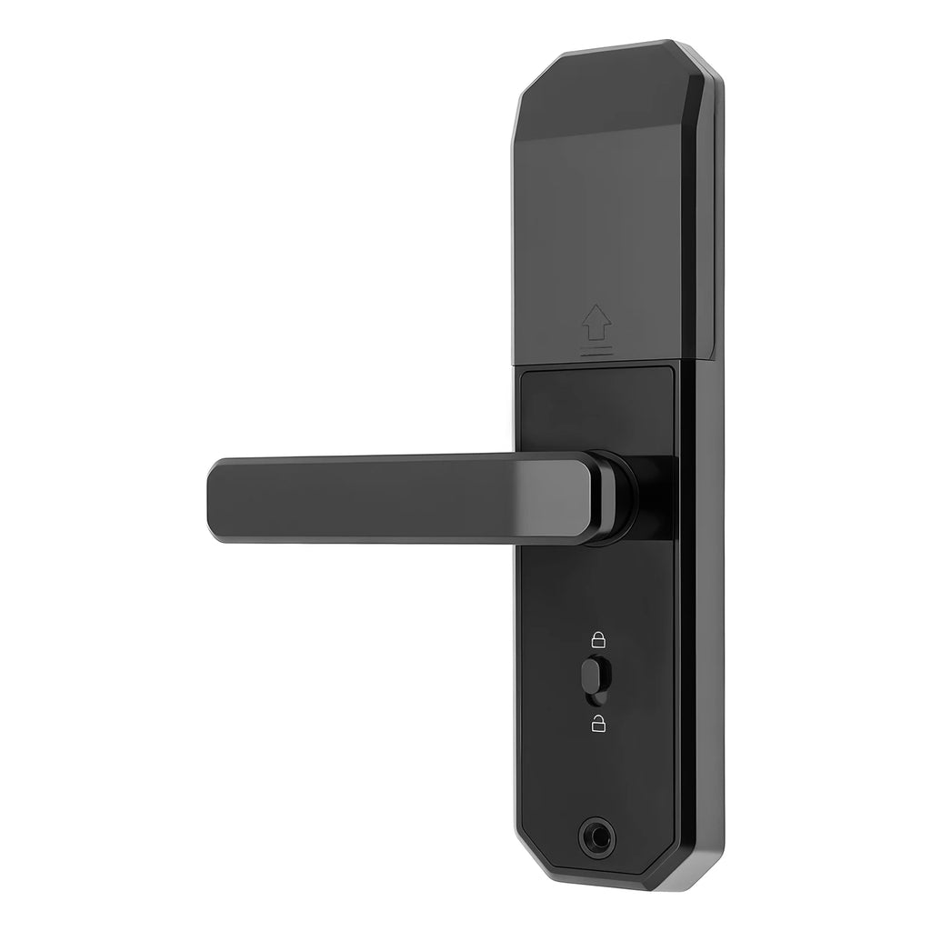 Smart Lock with Fingerprint Electronic Passcode for Front Door, Keyless Fingerprint Smart Door Lock with 4  AAA Dry Batteries