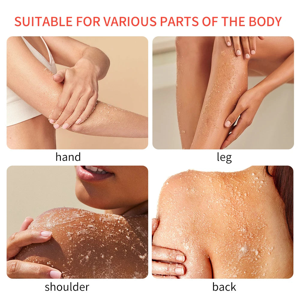 Himalayan Salt Body Scrub - Natural Exfoliation & Hydration (200g) Scrubs Treatments Tidesmit