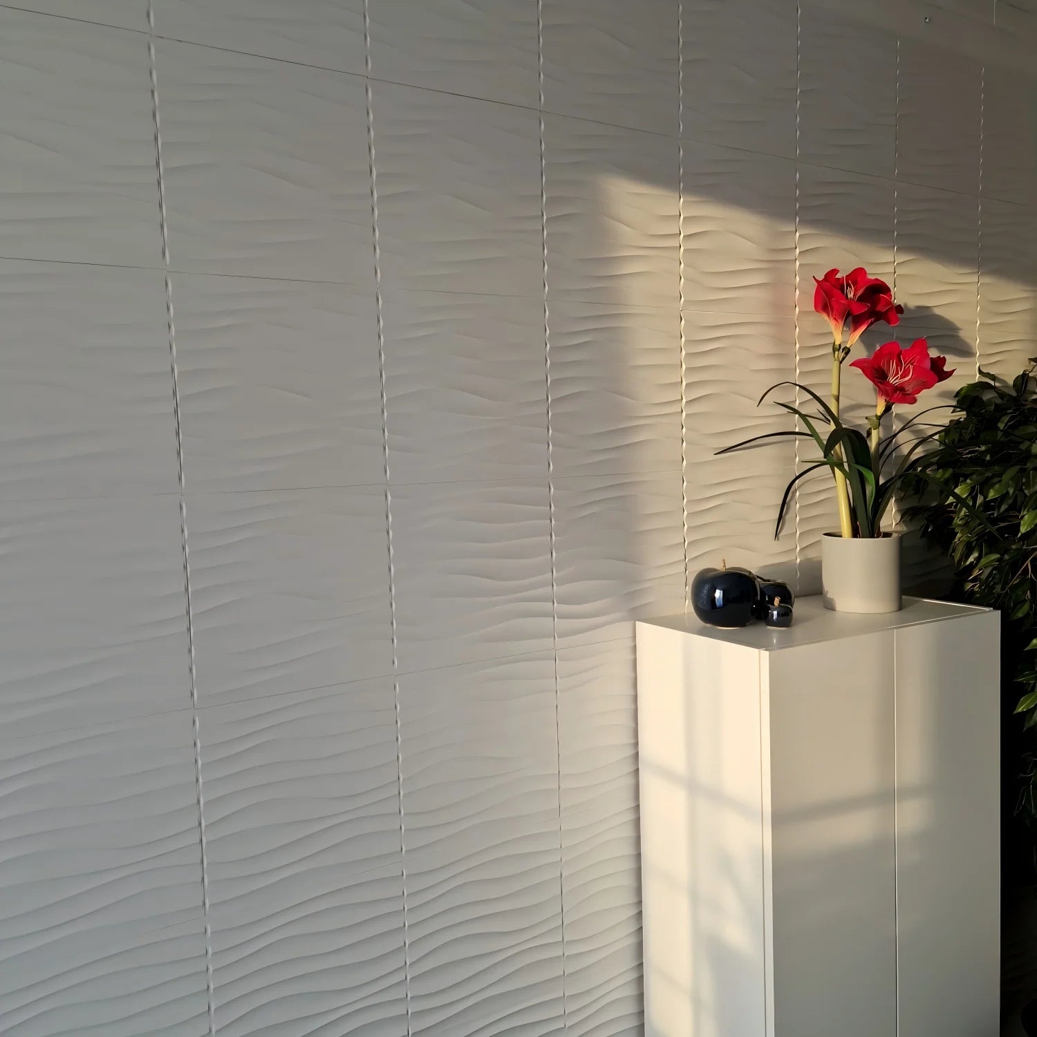 10PCS 30x30cm Wall Sticker 3D Wall Panels Indoor Wall Decoration For Living Room Bedroom Hotel Office Mural Tile-Panel-Mold
