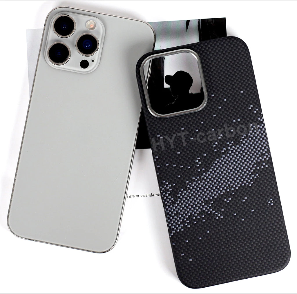 iPhone 16 Pro Max Aramid Fiber Case - Slim Military-Grade Protective Cover Tidesmit