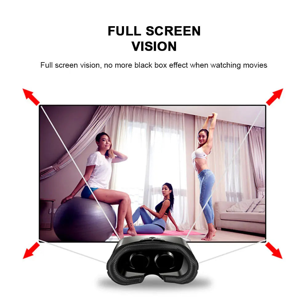 VR Headset for Smartphones with Adjustable Lenses - Tidesmit Tidesmit