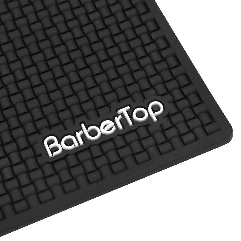 Barber Station Mat Anti-Slip Silicone Heat Resistant Pad - Rose Red Massage Chairs Tidesmit
