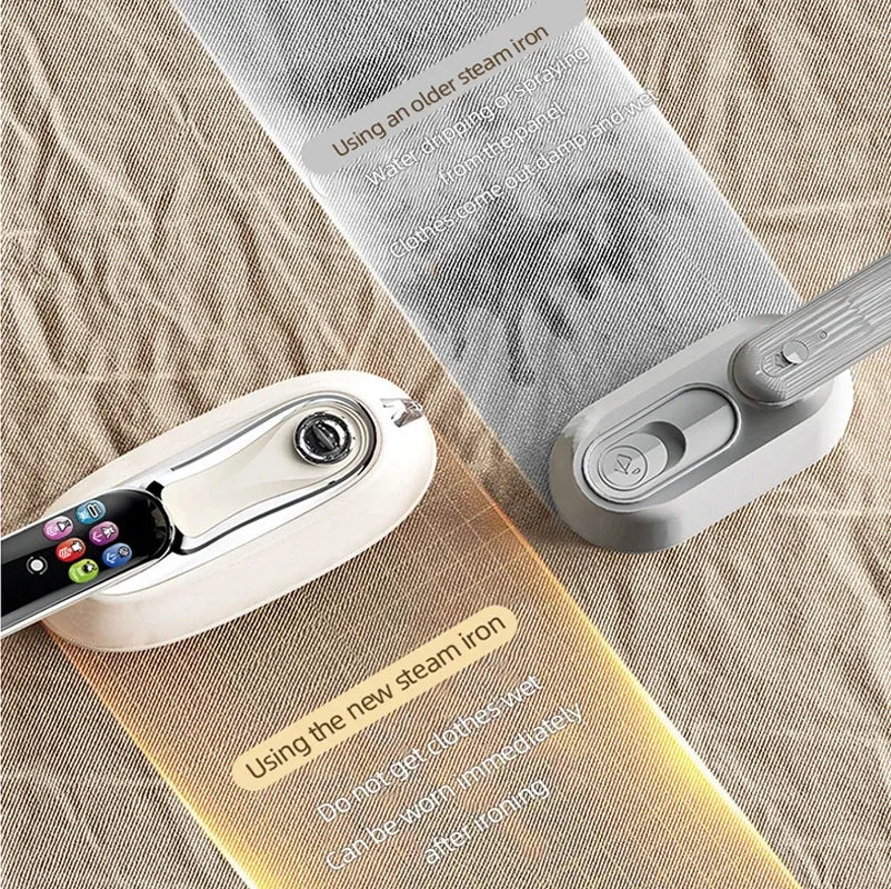 Tidesmit Handheld Steam Iron 1200W LED Display EU Plug