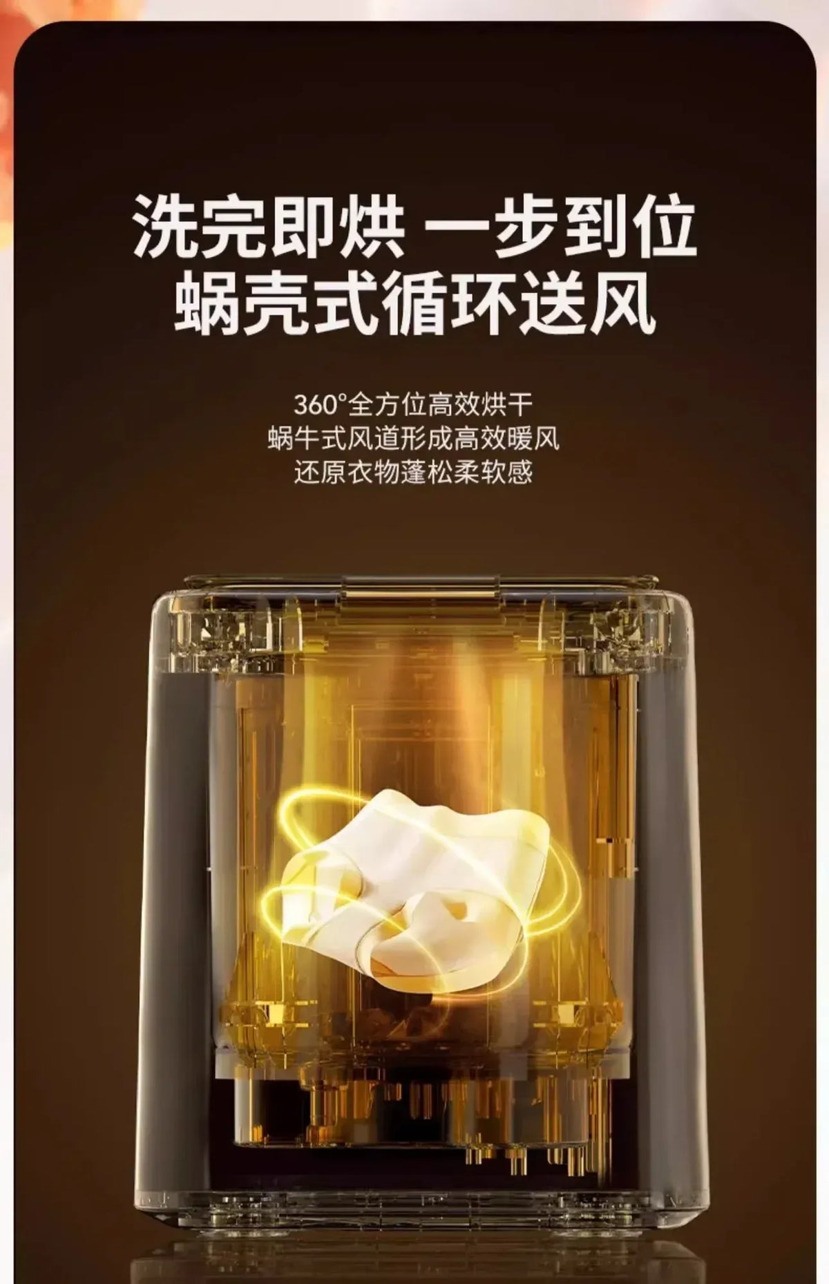 HAOYUNMA Mini Portable Washing Machine 220V