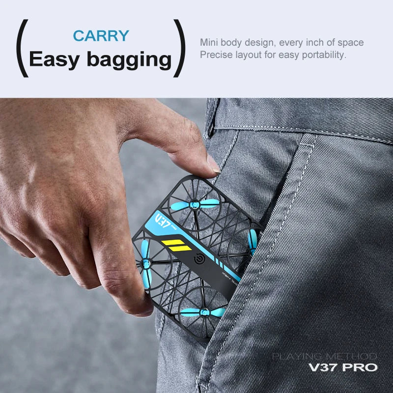 8K Camera Drone V37 - Foldable Quadcopter for Beginners by Tidesmit Tidesmit