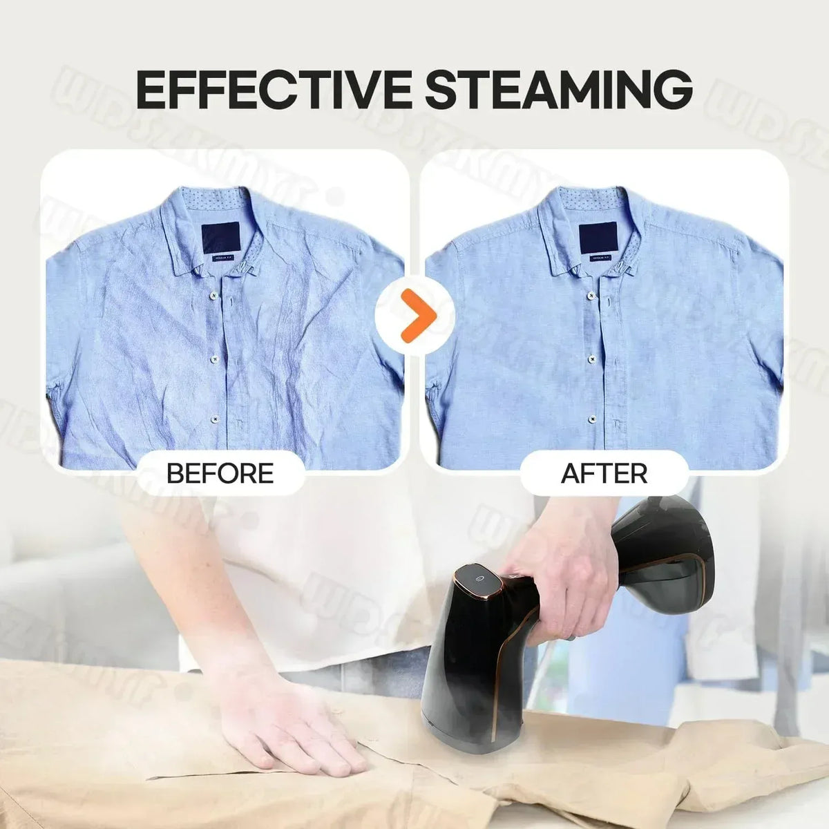 Tidesmit Handheld Garment Steamer 1780W 320ml