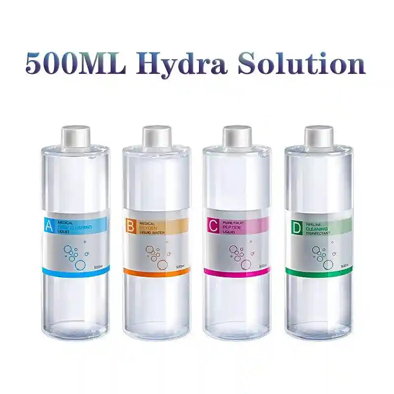 Aqua Hydra Peeling Solution 500ml - Professional Deep Pore Facial Serum Scrubs Treatments Tidesmit