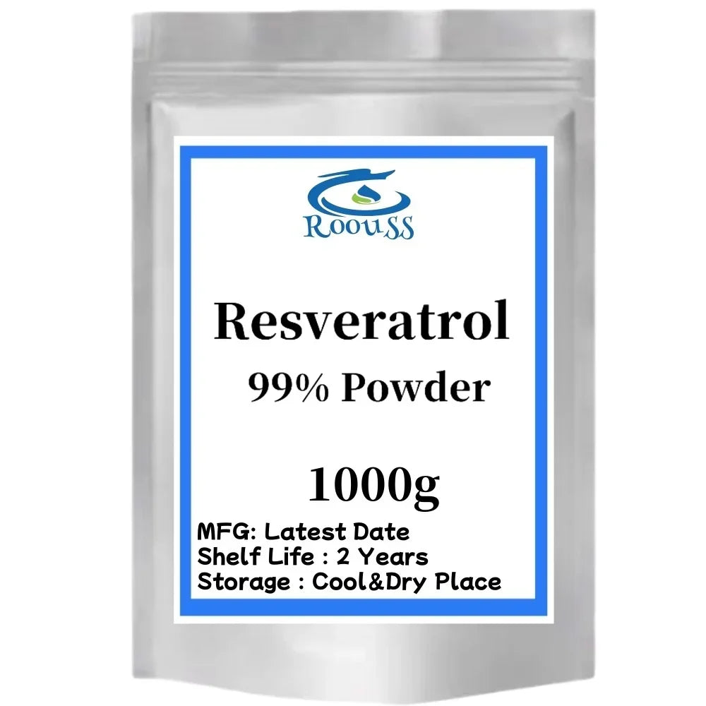 Resveratrol Powder skin care body makeup Anti Aging and Antioxidant free shipping