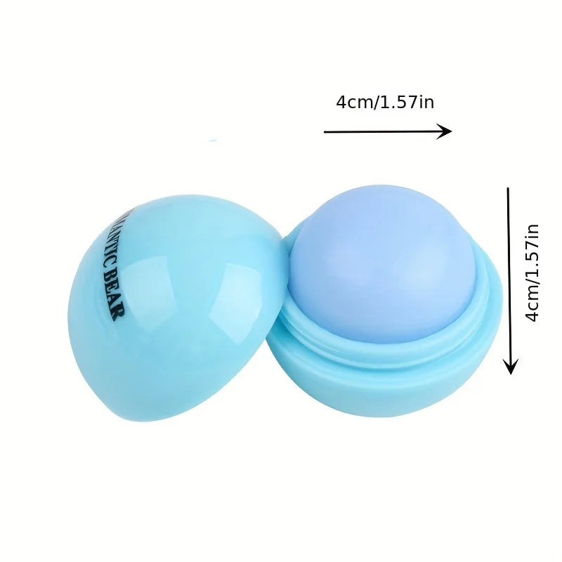 Ball Shaped Hydrating Lip Balm Set - 6pcs Nourishing Lip Care Lip Care Tidesmit