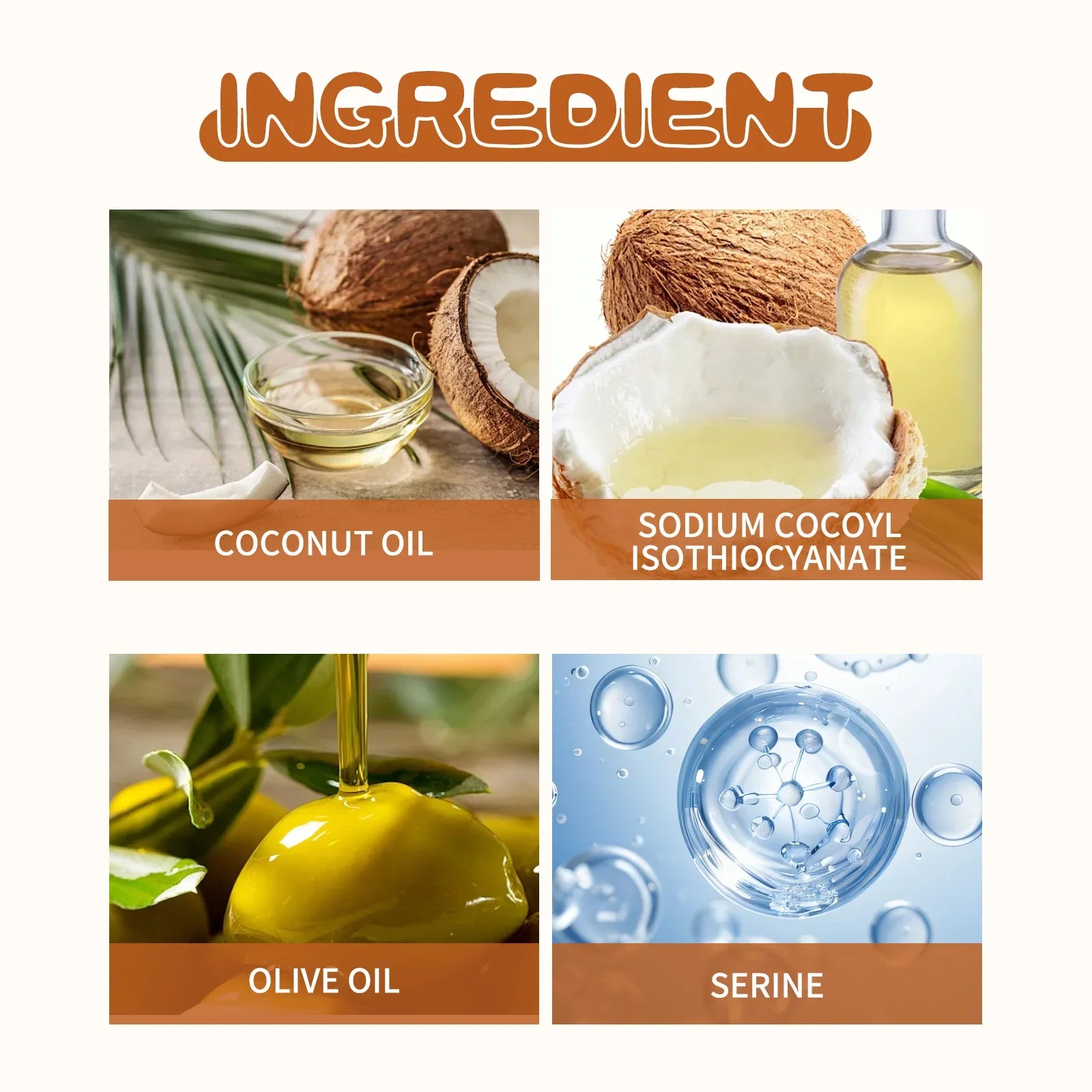 4 Pcs Argan Oil Shampoo Bar - Supports Hair Retention, Repairs Damaged Frizzy Hair, Gentle Scalp Moisturizing Treatment.