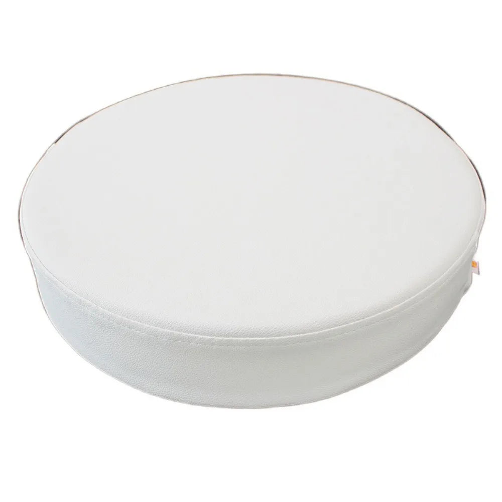 Simple Japanese Style Leather Round Cushion Thicken Soft Floor Cushion Waterproof Meditation Window Pillow for Home