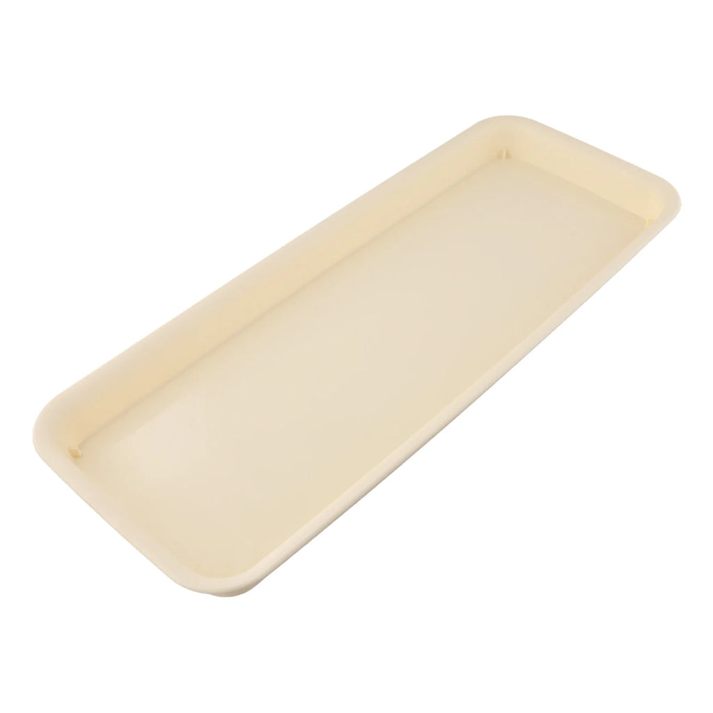 Water Tray Floor Flower Pot Tray 57.5*22.5*3.5cm Plastic Flower Pot Outdoor Garden Supplies Plant Rectangular Pot
