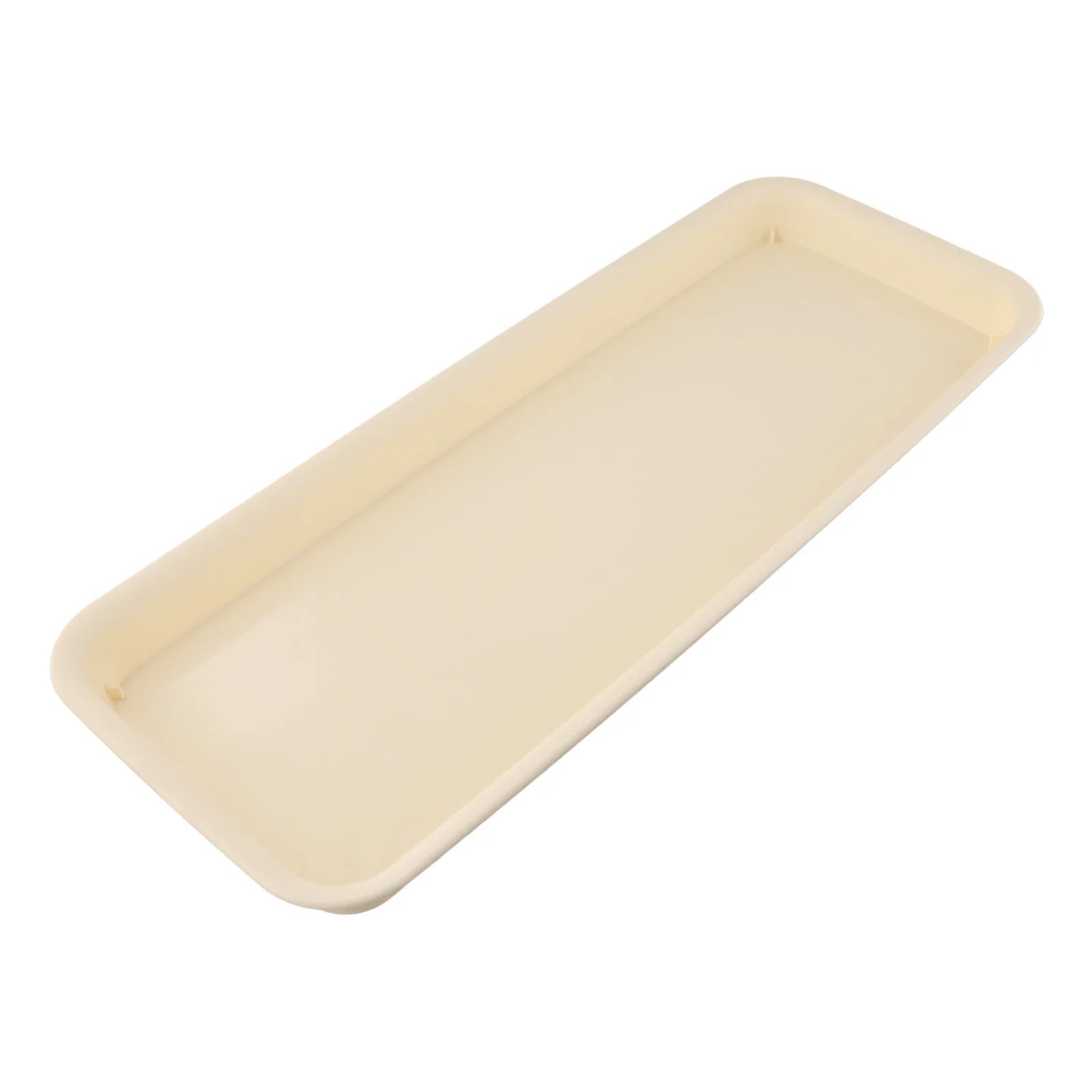 Water Tray Floor Flower Pot Tray 57.5*22.5*3.5cm Plastic Flower Pot Outdoor Garden Supplies Plant Rectangular Pot