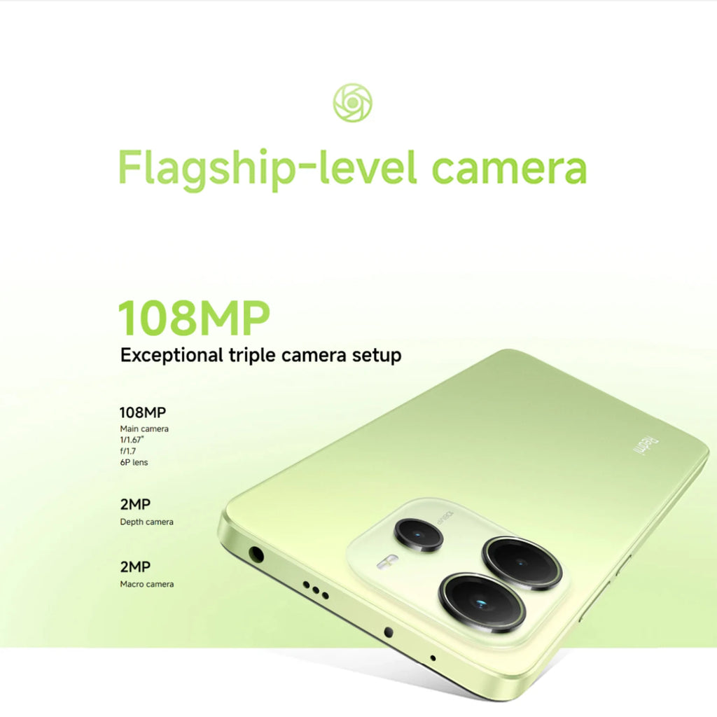 Xiaomi Redmi Note 14 4G 128GB - 6.67 AMOLED Performance Smartphone AE Tidesmit
