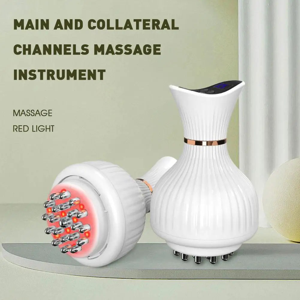 Tidesmit Electric Leg Massager with Heat Therapy - Rechargeable Device Back Massage Instrument Tidesmit