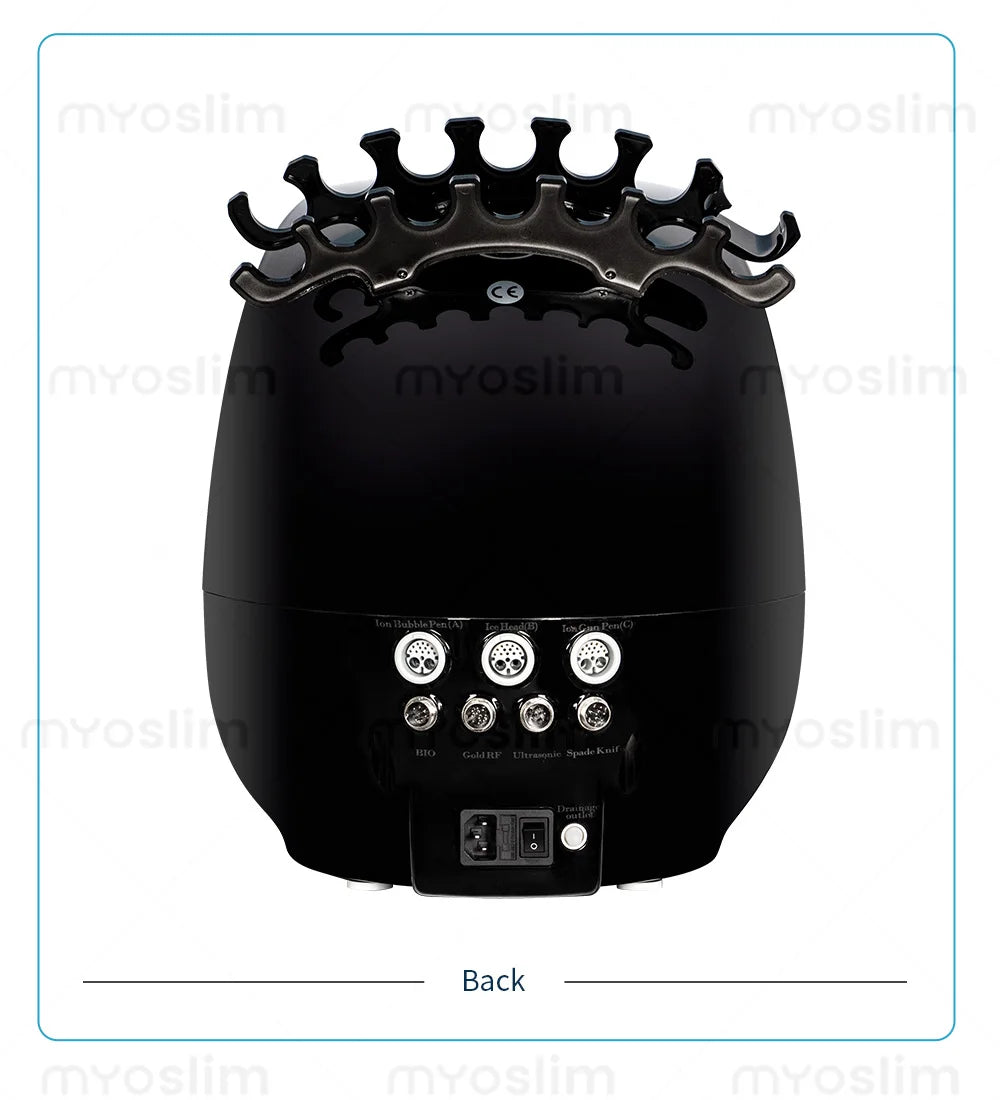 7-in-1 Hydra Facial Machine for Professional Deep Pore Cleansing Back Massage Instrument Tidesmit