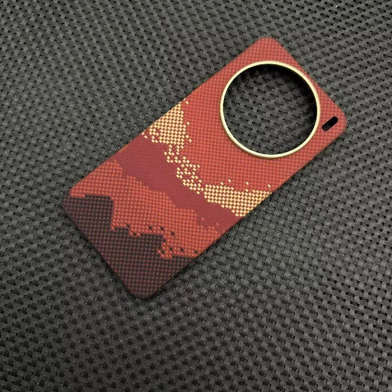 Vivo X200 Pro Carbon Fiber Case | Slim Shock-Absorbing Cover sunset glow Carbon Fiber Tidesmit