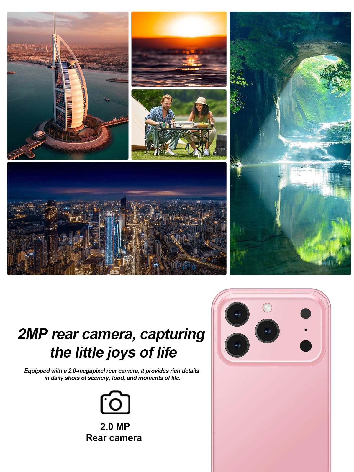 NEW SERVO 17SE Mini Smartphone 3G WCDMA Android 9.0 Dual SIM Standby 2GB+16GB Wifi GPS Play Store Pocket Smart Phone 3.0 Display