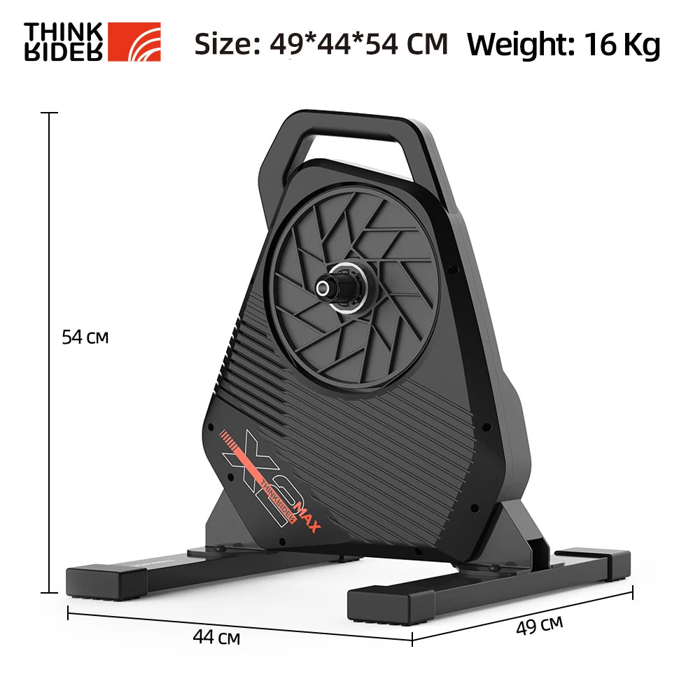 Smart Bike Trainer X2Max with Precision Power Meter for Road and MTB Tidesmit